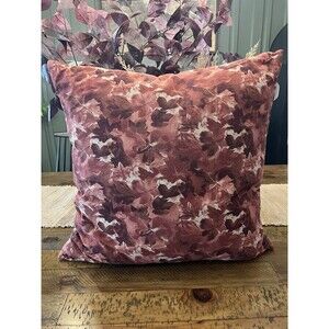 Threshold Studio McGee Oversized Floral Square Decorative Throw Pillow Cotton